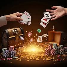 Table games like poker and baccarat on suertres online gaming platform